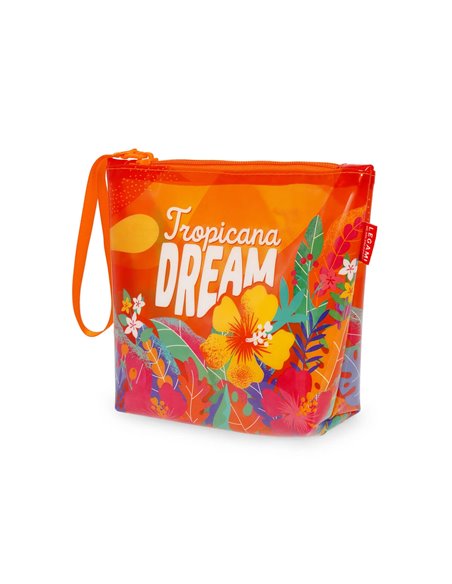 BEACH POUCH - POCHETTE DE PLAGE - TROPICANA DREAM - Legami