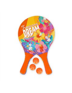 BEACH RACKETS - raquettes de plage TROPICANA DREAM - Legami