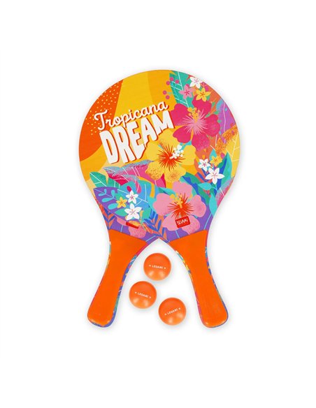 BEACH RACKETS - raquettes de plage TROPICANA DREAM - Legami