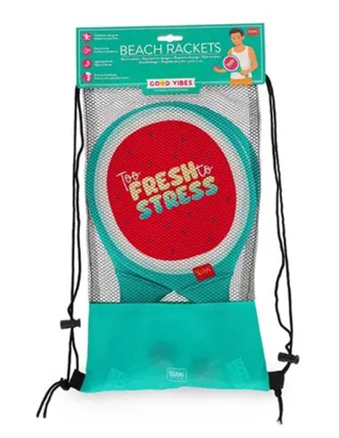BEACH RACKETS - raquettes de plage WATERMELON - Legami
