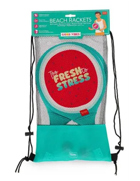 BEACH RACKETS - raquettes de plage WATERMELON - Legami
