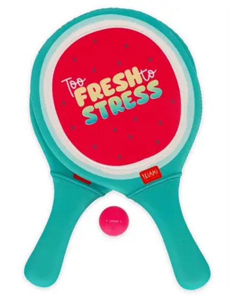 BEACH RACKETS - raquettes de plage WATERMELON - Legami