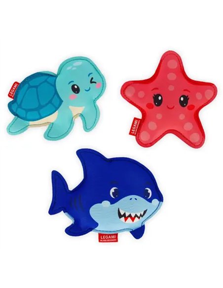 DIVING TOYS - set de 3 jouets en néoprene piscine plage - Legami