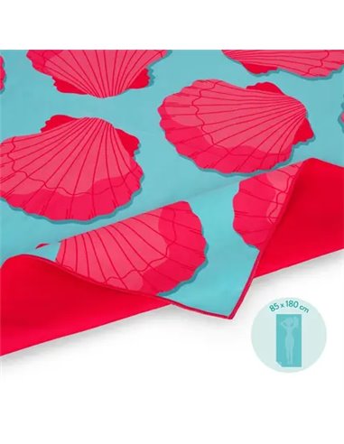 Drap de plage seashell - beach towel - LEGAMI