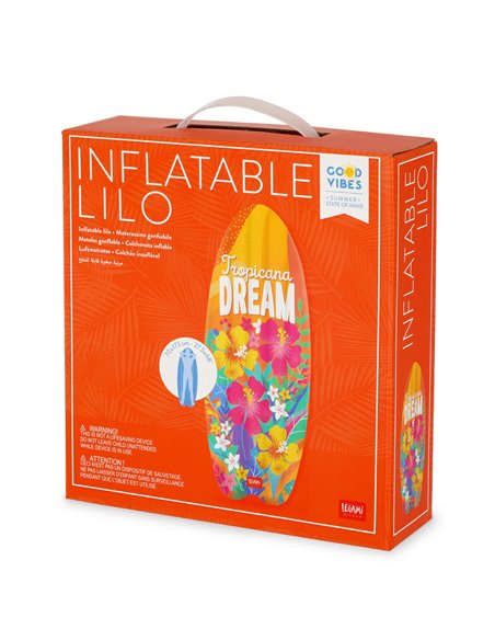 Matelas Gonflable Tropicana Dream - Inflatable Lilo - Legami
