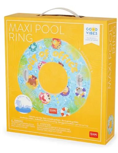 MAXI POOL RING - OUT OF OFFICE maxi bouée - Legami