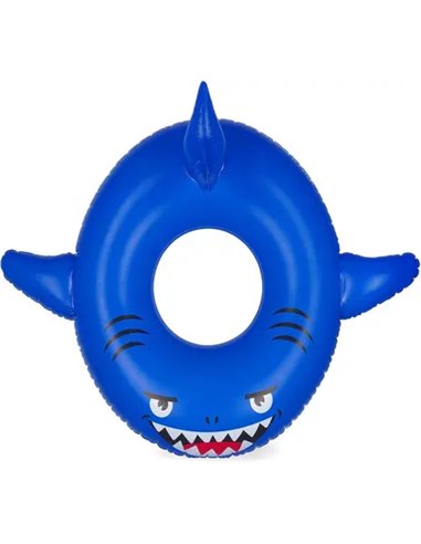 POOL RING FOR KIDS - BOUÉE GONFLABLE POUR PISCINE - SHARK - Legami