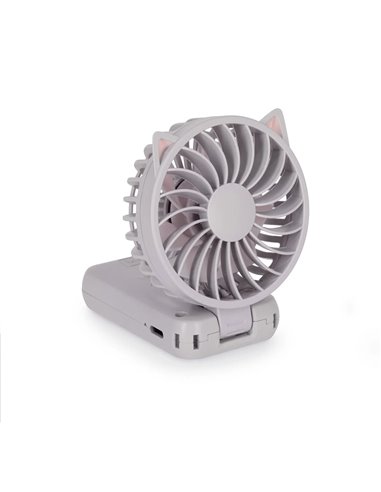 MINI FAN - Ventilateur portable rechargeable - Kitty - LEGAMI