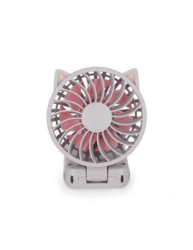 MINI FAN - Ventilateur portable rechargeable - Kitty - LEGAMI