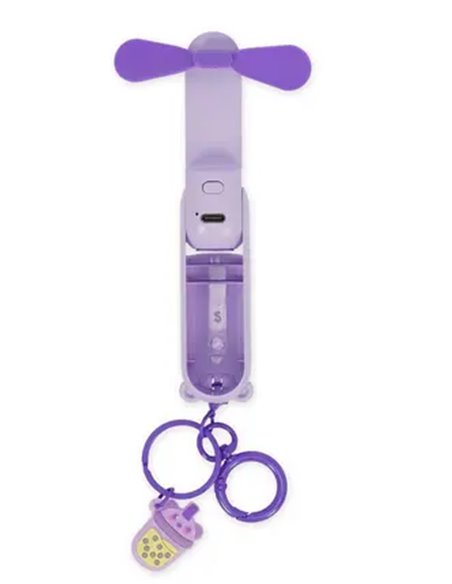 MINI FAN - mini ventilateur portable rechargeable teddy - LEGAMI
