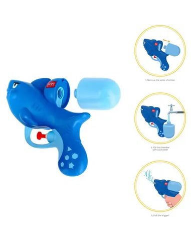 WATER GUN - FUSIL À EAU - SHARK - Legami