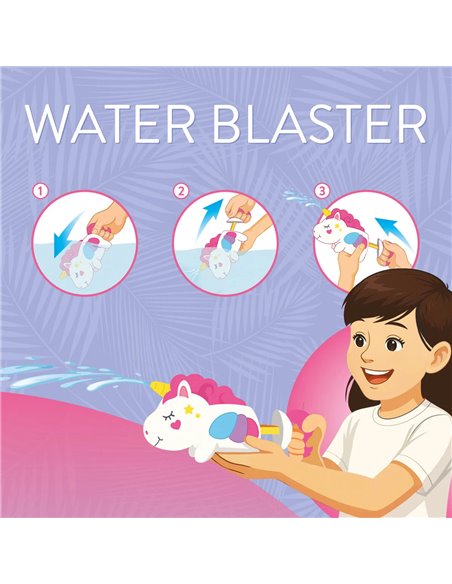 Pistolet à eau licorne - LEGAMI
