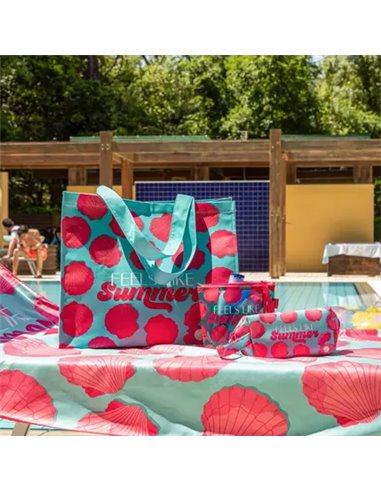 BEACH POUCH - POCHETTE DE PLAGE - SEASHELL - Legami