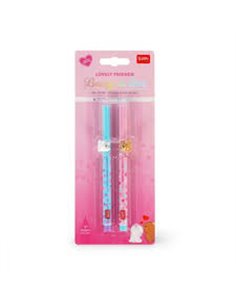Set de 2 Stylos à Encre Gel - Beary in Love - Edition limitée St Valentin - LEGAMI
