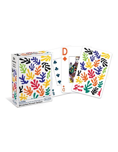 Jeu de 54 cartes - Inspiré par Henri Matisse - La Gerbe