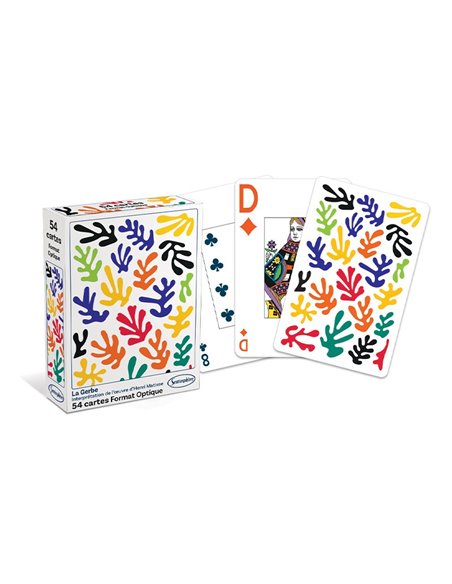 Jeu de 54 cartes - Inspiré par Henri Matisse - La Gerbe