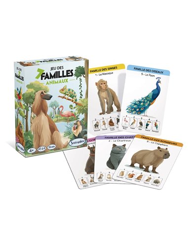 Jeu des 7 familles : animaux
