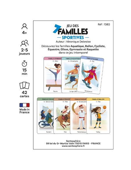 Jeu des 7 familles : sportives