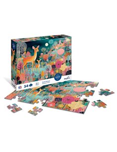 PUZZLE 54 pièces - Forêt Féérique 2