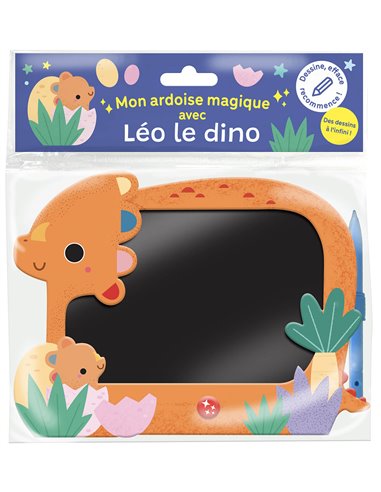 MON ARDOISE MAGIQUE AVEC LÉO LE DINO - Auzou