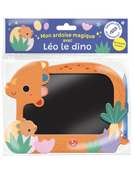 MON ARDOISE MAGIQUE AVEC LÉO LE DINO - Auzou