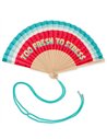 ¡QUÉ CALOR! - FOLDING FAN - WATERMELON