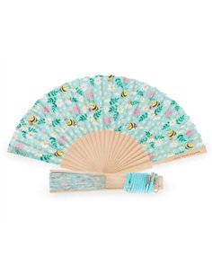 ¡QUÉ CALOR! - FOLDING FAN - BEE - GREEN - Legami 2