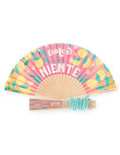 ¡QUÉ CALOR! - FOLDING FAN - DOLCE FAR NIENTE - Legami 2