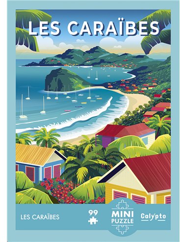 Mini puzzle 99 pièces - LES CARAIBES - Sentosphère