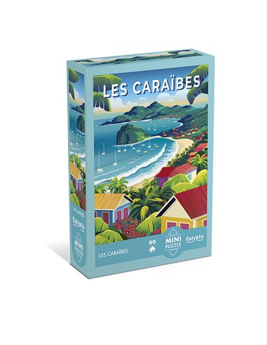 Mini puzzle 99 pièces - LES CARAIBES - Sentosphère