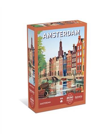Mini puzzle 99 pièces - AMSTERDAM - Sentosphère