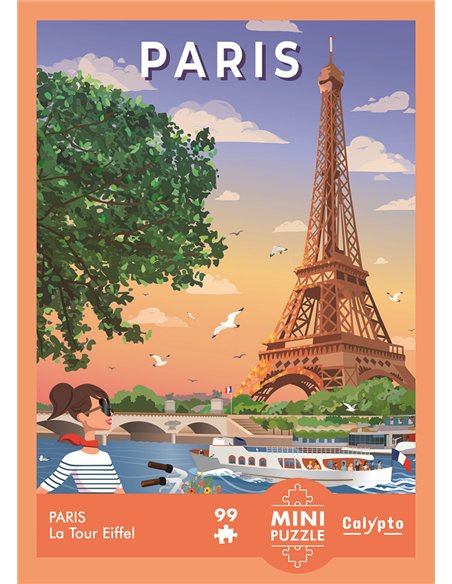 Mini puzzle 99 pièces - PARIS - Sentosphère
