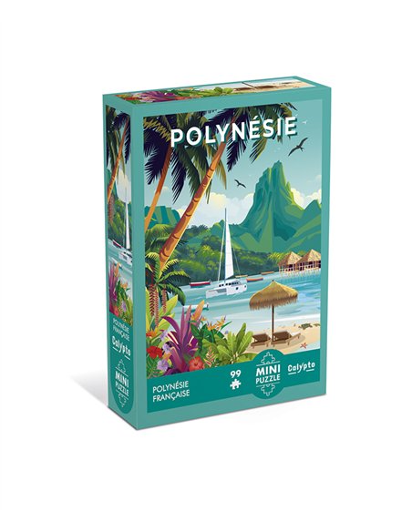 Mini puzzle 99 pièces - LA POLYNESIE - Sentosphère