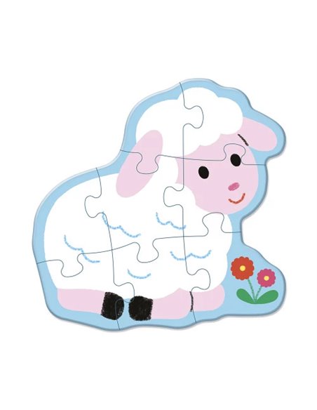 5 PUZZLES EVOLUTIFS FERME - Janod