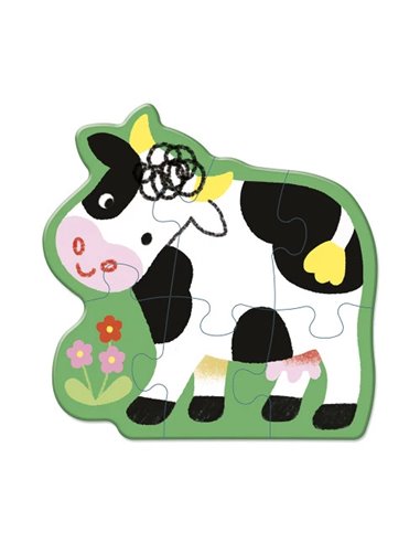 5 PUZZLES EVOLUTIFS FERME - Janod