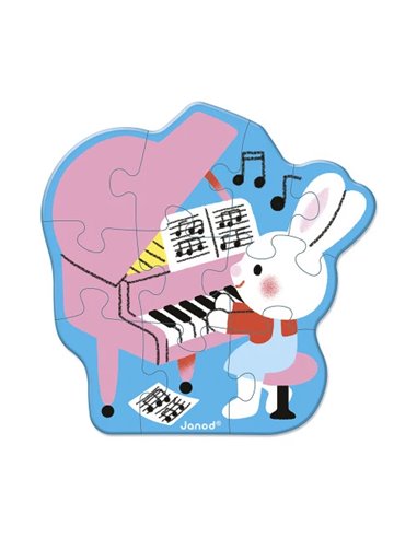 5 PUZZLES EVOLUTIFS MUSIQUE - Janod