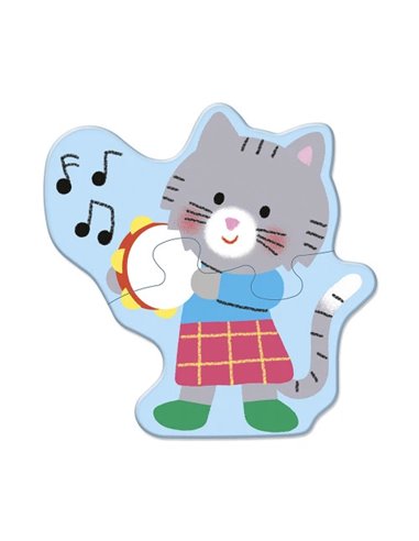 5 PUZZLES EVOLUTIFS MUSIQUE - Janod