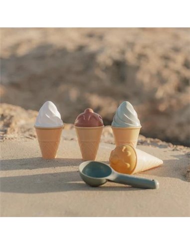 Set de plage 9 pièces - glace - Little dutch