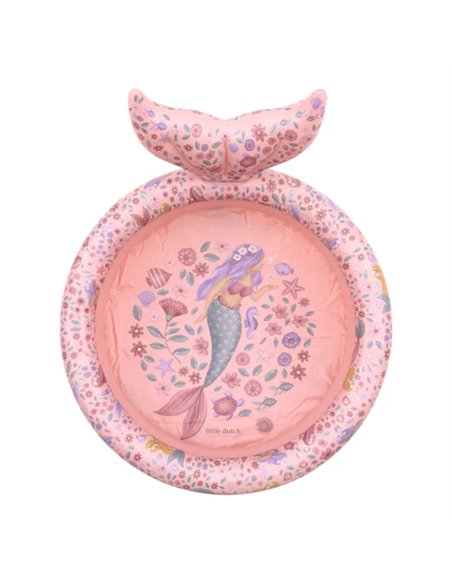 Piscine gonflable - Dreamy Mermaid - 80 cm - Little dutch