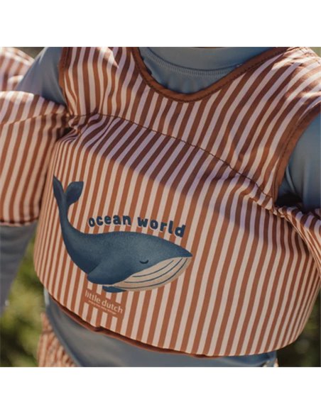 Gilet de natation avec brassards - Ocean World - Little dutch