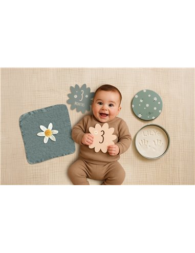 Coffret naissance - Daisy Blue - Petit artichaut