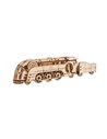 UGEARS Modèles Mécaniques: MINI LOCOMOTIVE 25x6x6,5cm, 172 pièces