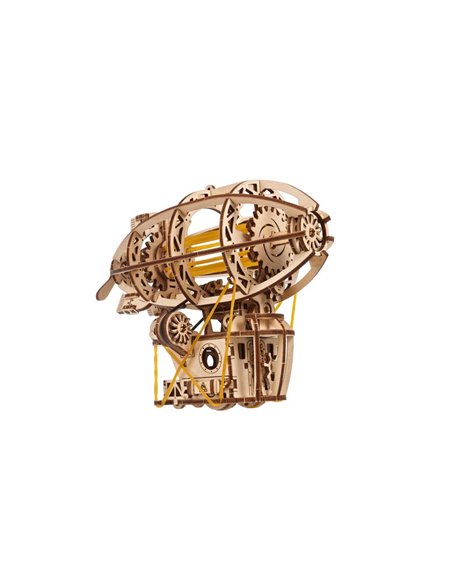 UGEARS Modèles Mécaniques: MINI STEAMPUNK ZEPPELIN 16,9x13,6x9cm, 170 pièces