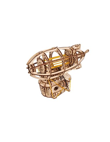 UGEARS Modèles Mécaniques: MINI STEAMPUNK ZEPPELIN 16,9x13,6x9cm, 170 pièces