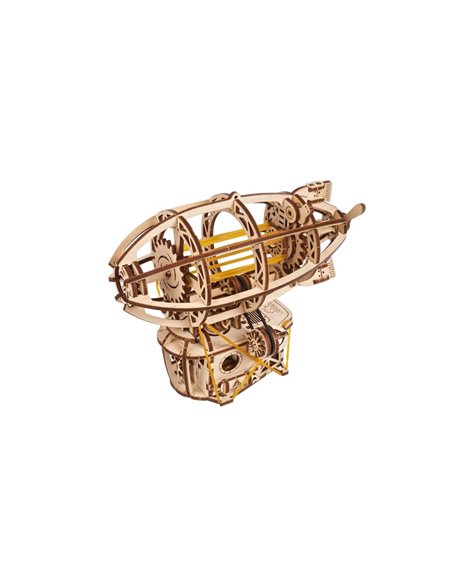 UGEARS Modèles Mécaniques: MINI STEAMPUNK ZEPPELIN 16,9x13,6x9cm, 170 pièces
