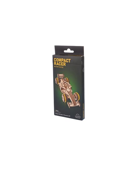 UGEARS Modèles Mécaniques: COMPACT RACER 13,3x3,3x6,2cm, 90 pièce