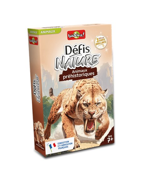 Défis Nature - Animaux préhistoriques