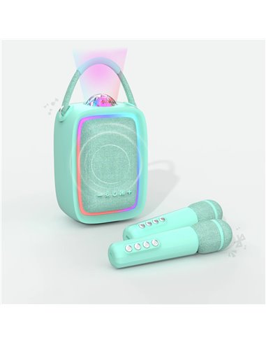 Enceinte Karaoké Singy Party Bleu turquoise Mobility on Board