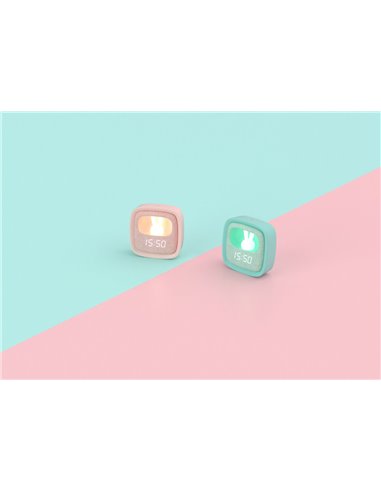 Réveil veilleuse Billy - Turquoise - Mob