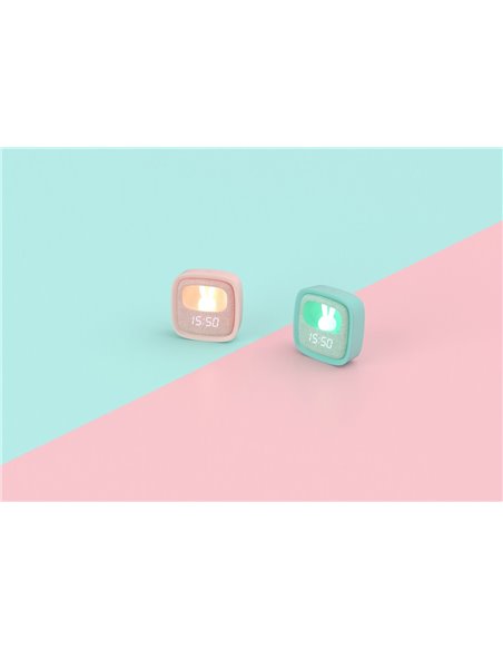 Réveil veilleuse Billy - Turquoise - Mob